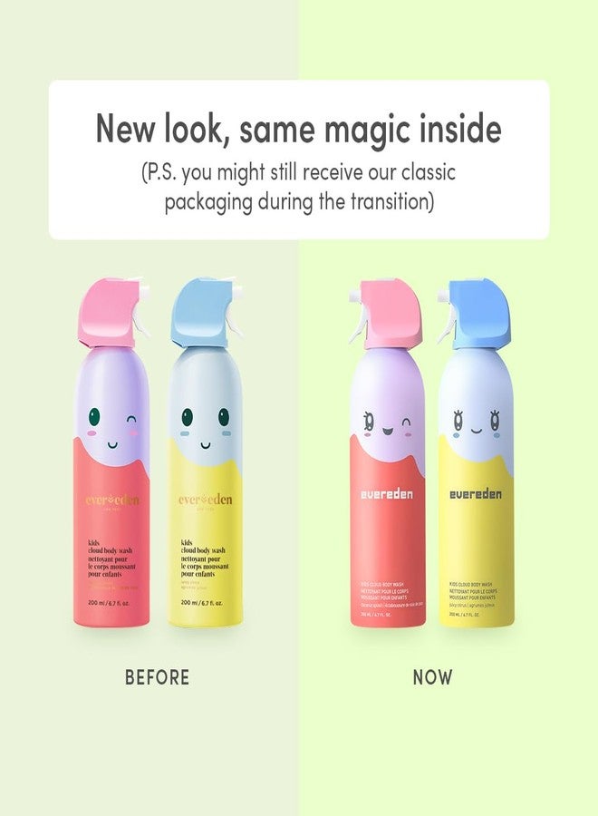 Evereden Kids Shower Essentials Set: 2-in-1 Kids Shampoo and Conditioner + Cloud Body Wash - Gentle Cloud-Like Toddler Body Wash & Gentle Shampoo-Conditioner - Clean & Vegan Skin Care - Image 2